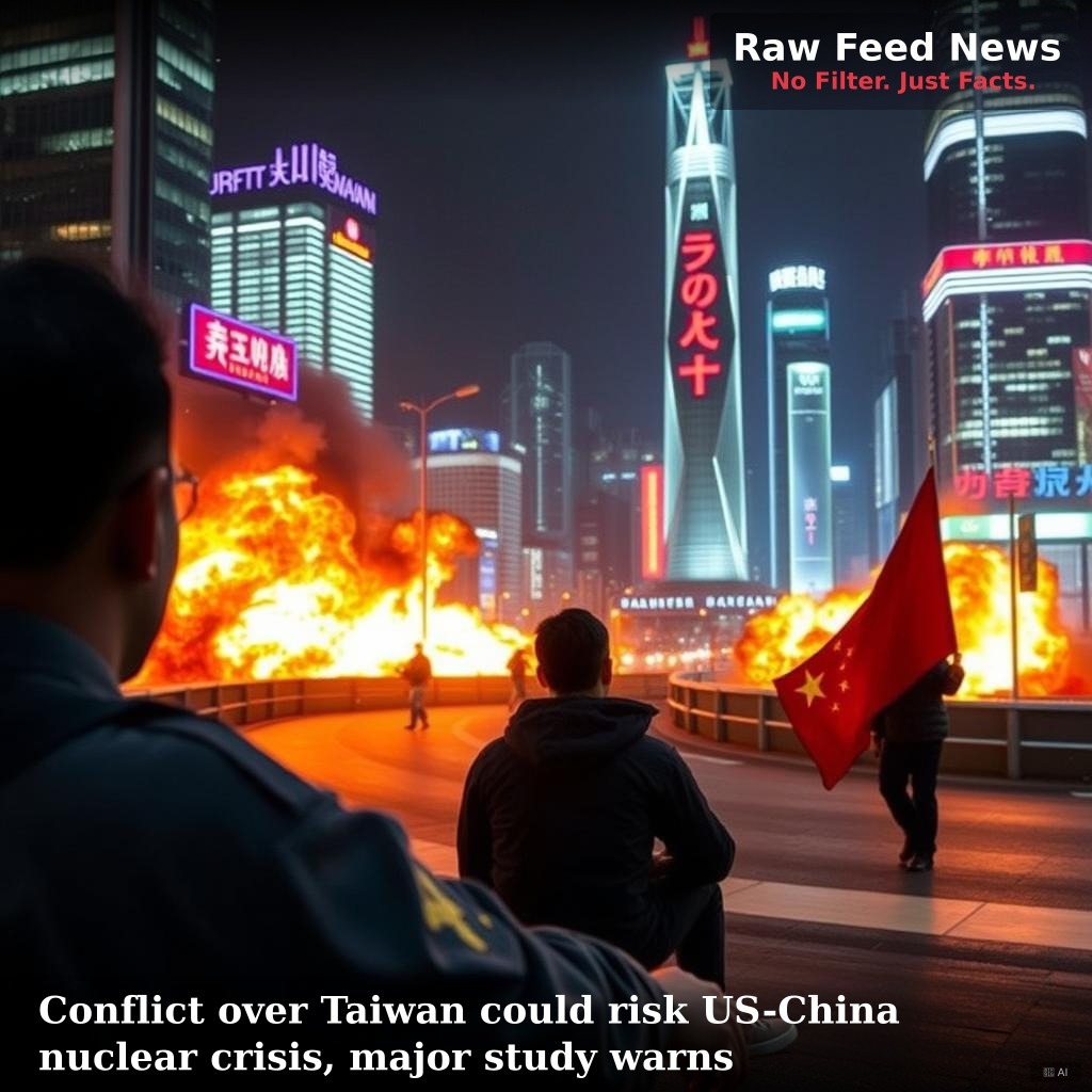 Conflict over Taiwan could risk US-China nuclear crisis, major study warns