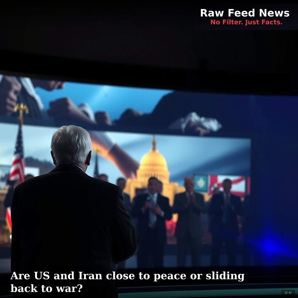 Are US and Iran close to peace or sliding back to war?