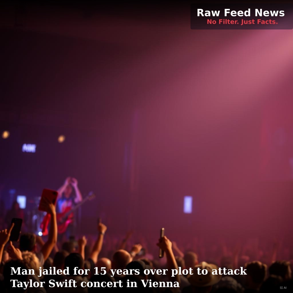 Man jailed for 15 years over plot to attack Taylor Swift concert in Vienna