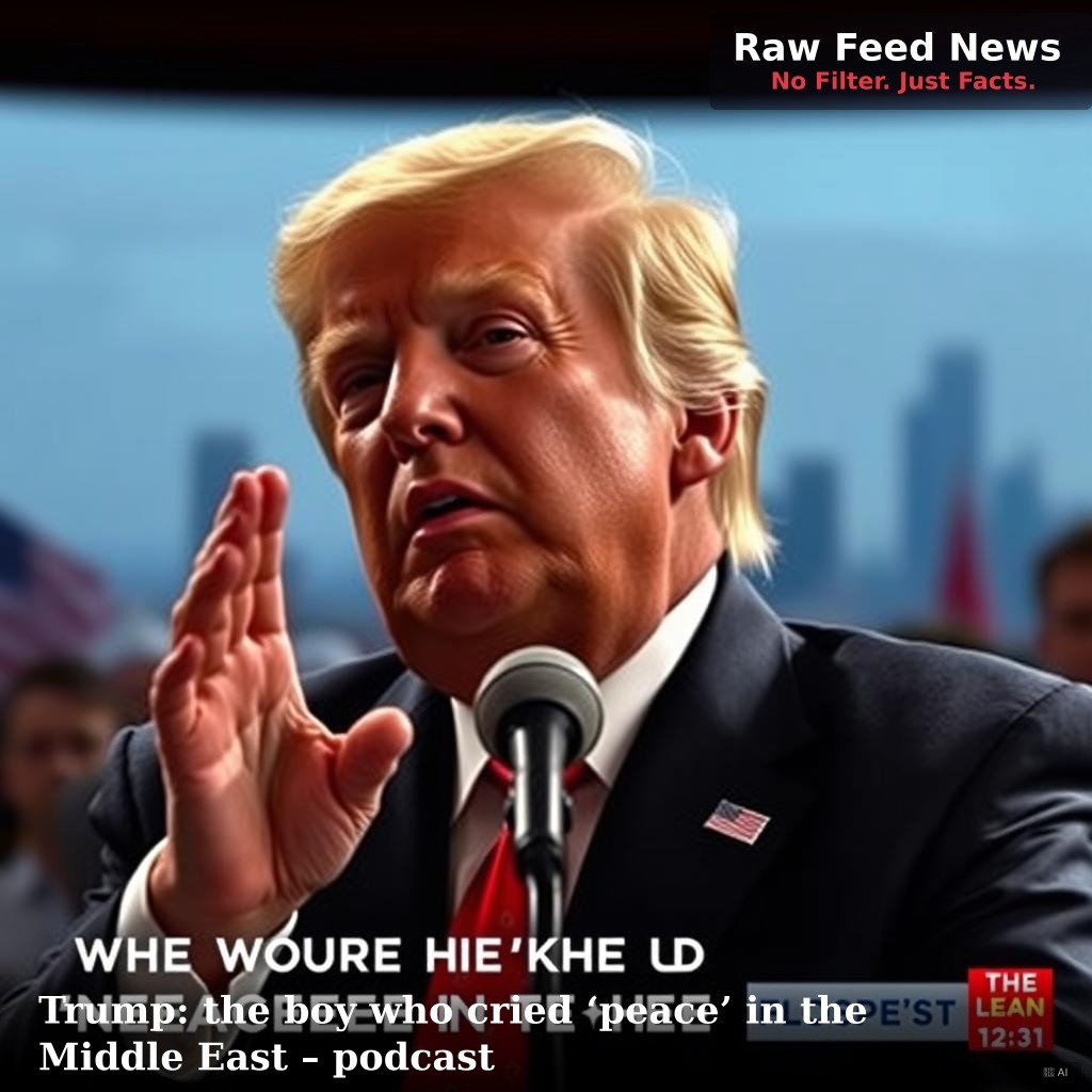 Trump: the boy who cried ‘peace’ in the Middle East – podcast