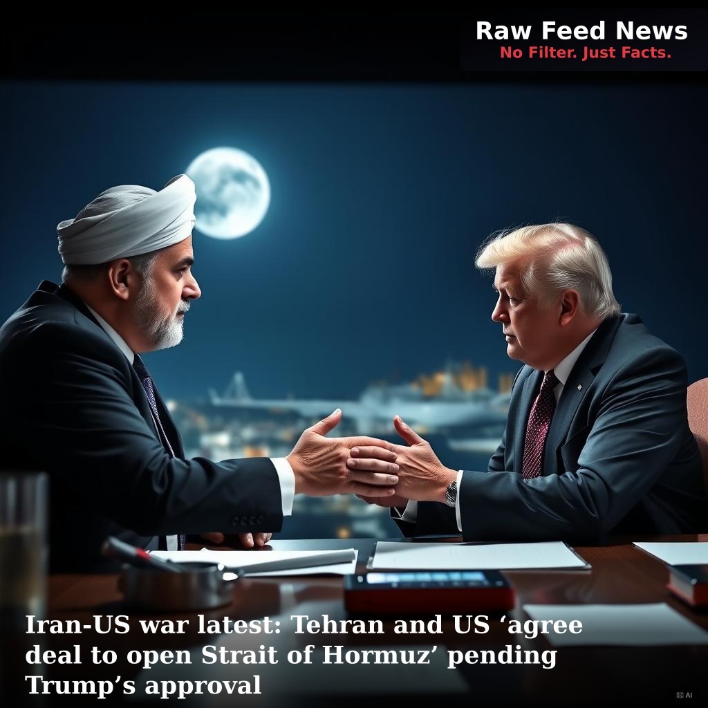 Iran-US war latest: Tehran and US ‘agree deal to open Strait of Hormuz’ pending Trump’s approval