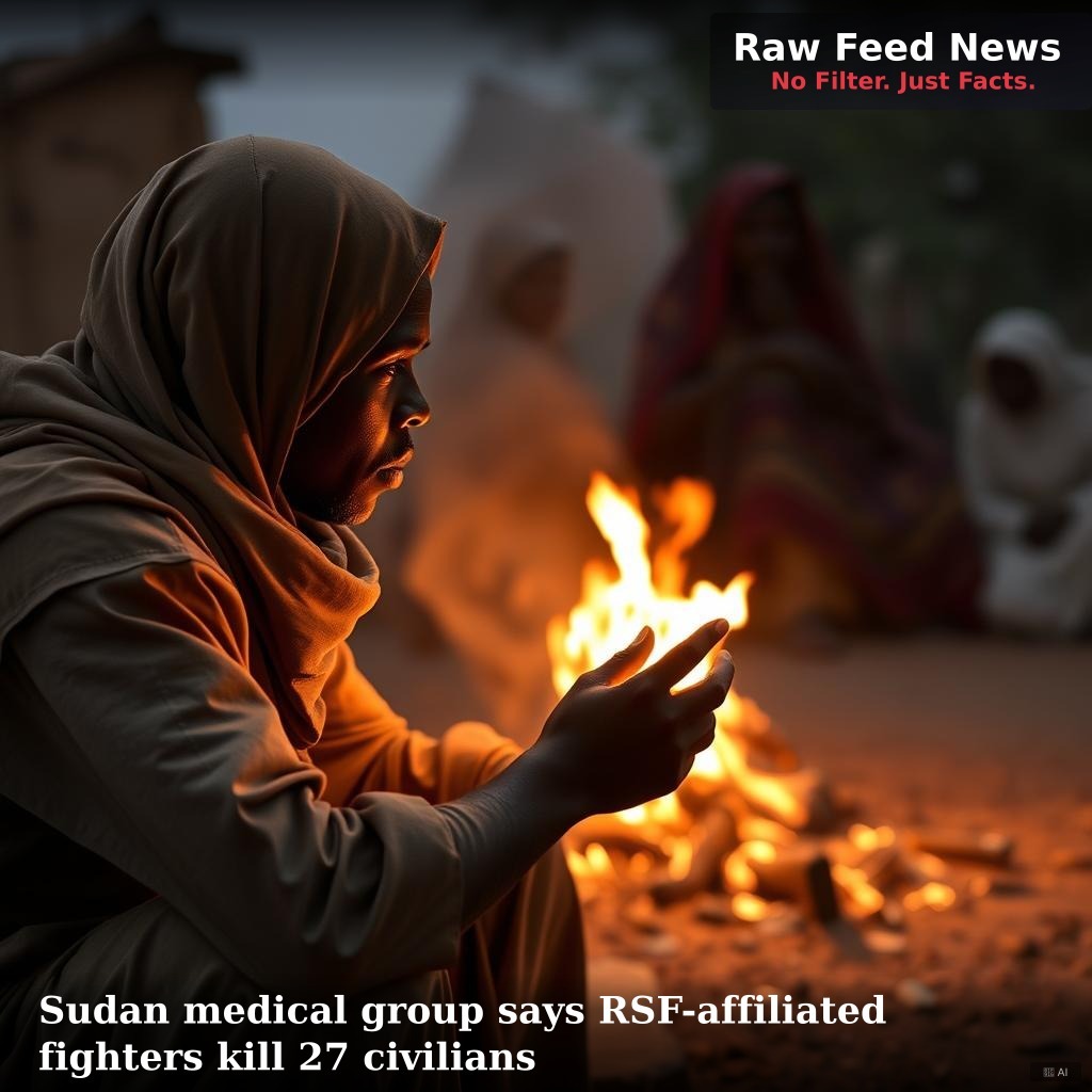 Sudan medical group says RSF-affiliated fighters kill 27 civilians