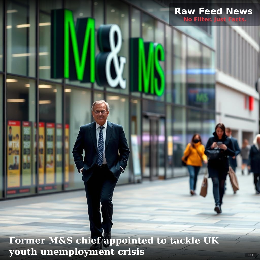 Former M&S chief appointed to tackle UK youth unemployment crisis