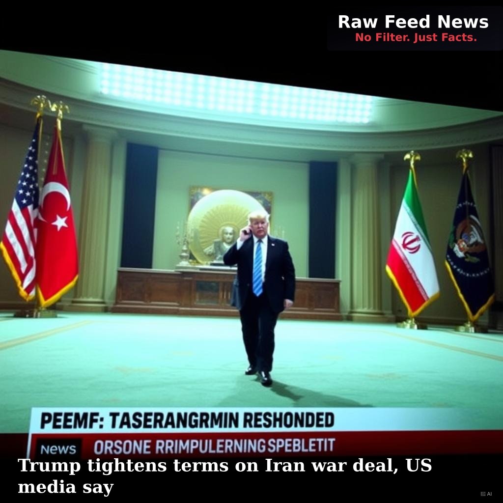Trump tightens terms on Iran war deal, US media say