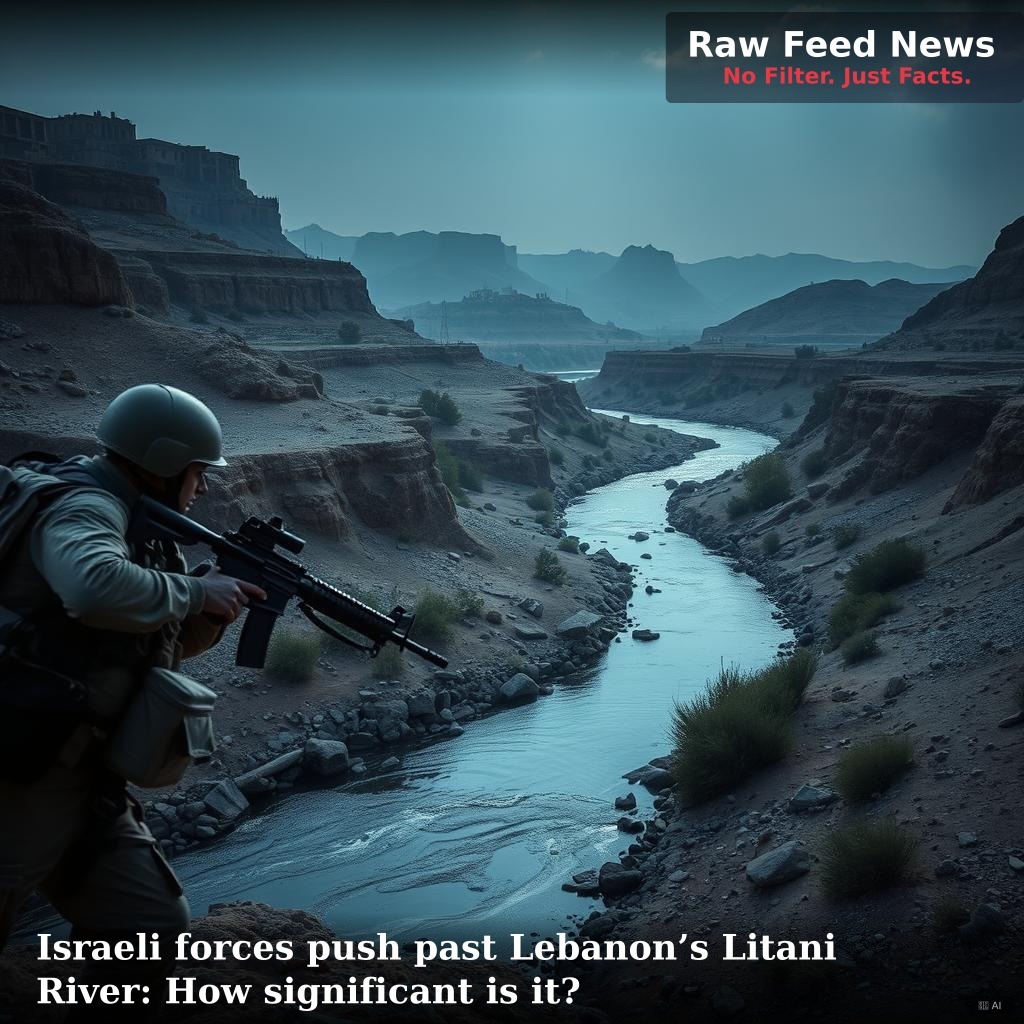 Israeli forces push past Lebanon’s Litani River: How significant is it?