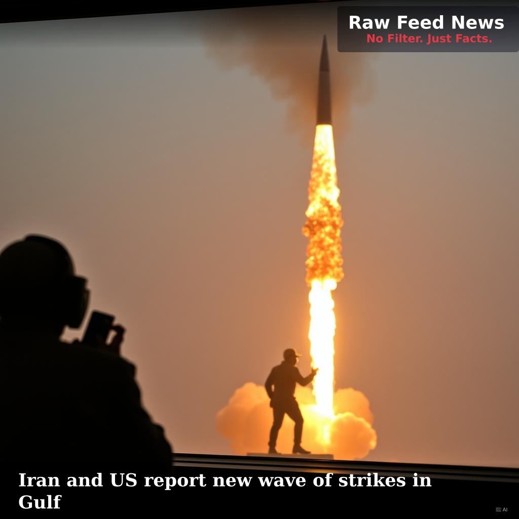 Iran and US report new wave of strikes in Gulf