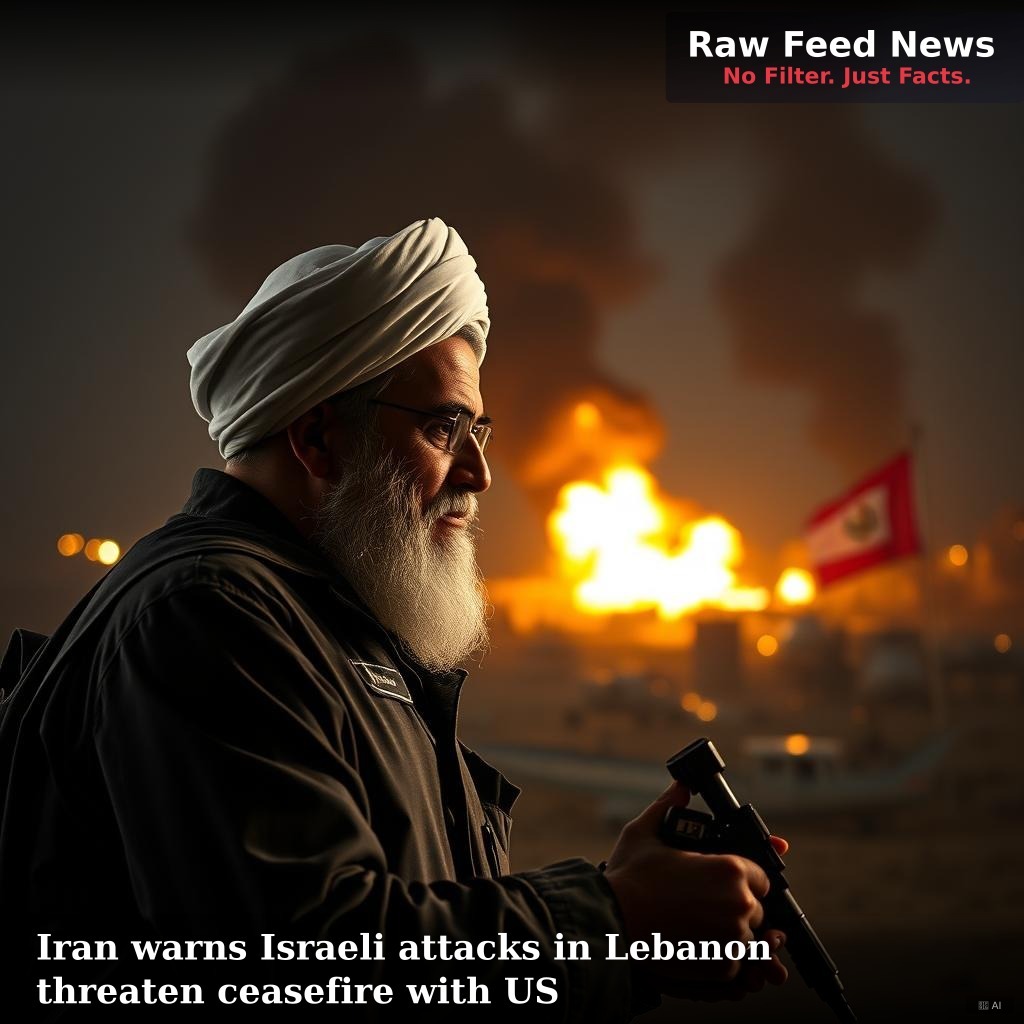 Iran warns Israeli attacks in Lebanon threaten ceasefire with US