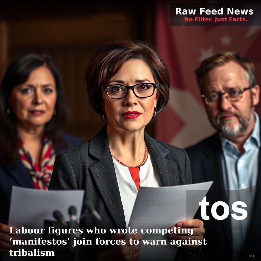 Labour figures who wrote competing ‘manifestos’ join forces to warn against tribalism