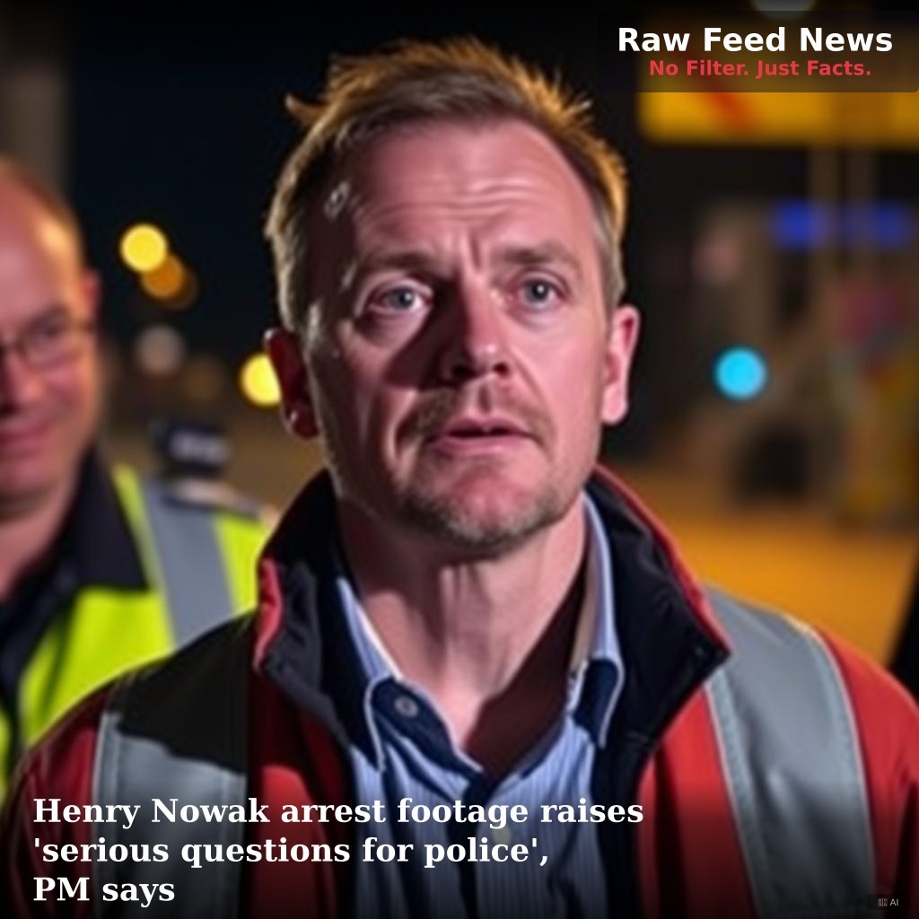 Henry Nowak arrest footage raises 'serious questions for police', PM says