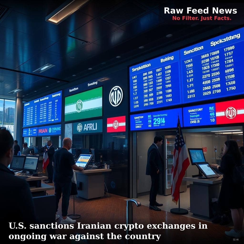 U.S. sanctions Iranian crypto exchanges in ongoing war against the country