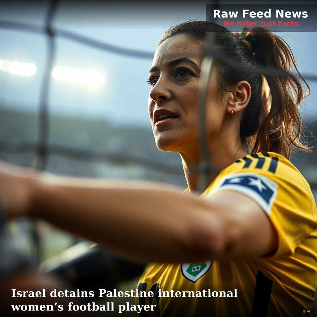 Israel detains Palestine international women’s football player