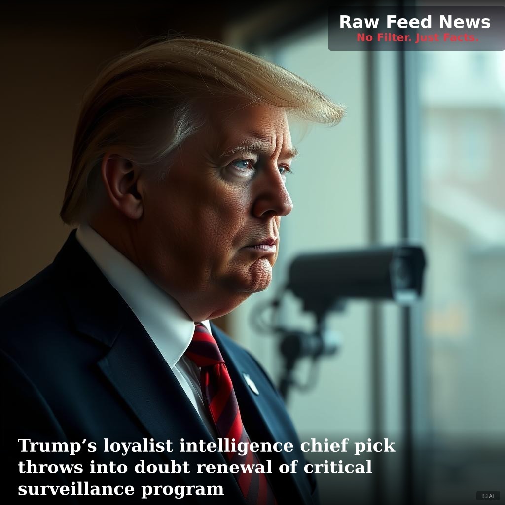 Trump’s loyalist intelligence chief pick throws into doubt renewal of critical surveillance program