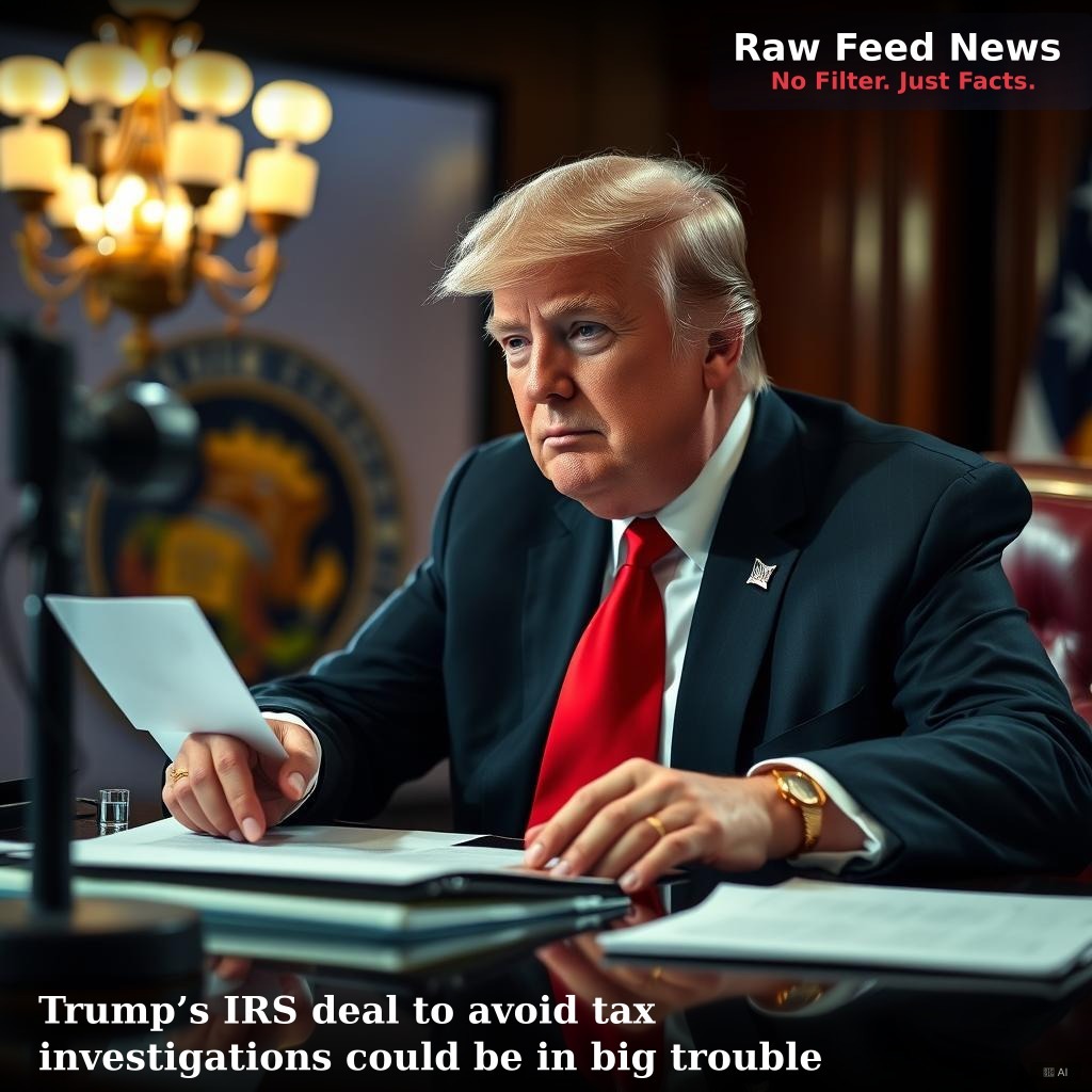 Trump’s IRS deal to avoid tax investigations could be in big trouble