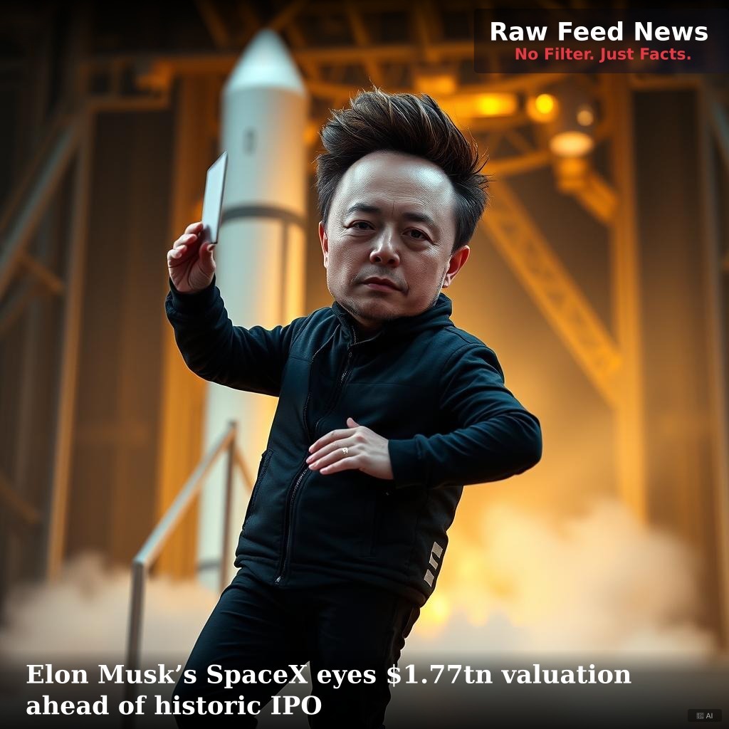 Elon Musk’s SpaceX eyes $1.77tn valuation ahead of historic IPO