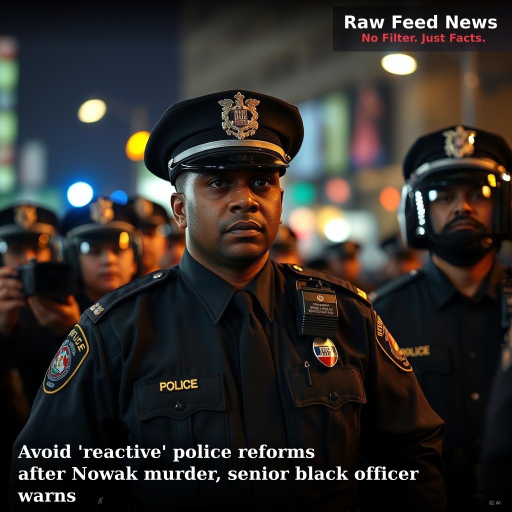 Avoid 'reactive' police reforms after Nowak murder, senior black officer warns