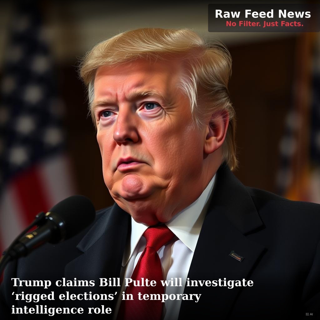 Trump claims Bill Pulte will investigate ‘rigged elections’ in temporary intelligence role