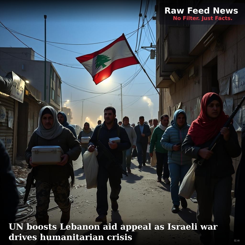 UN boosts Lebanon aid appeal as Israeli war drives humanitarian crisis