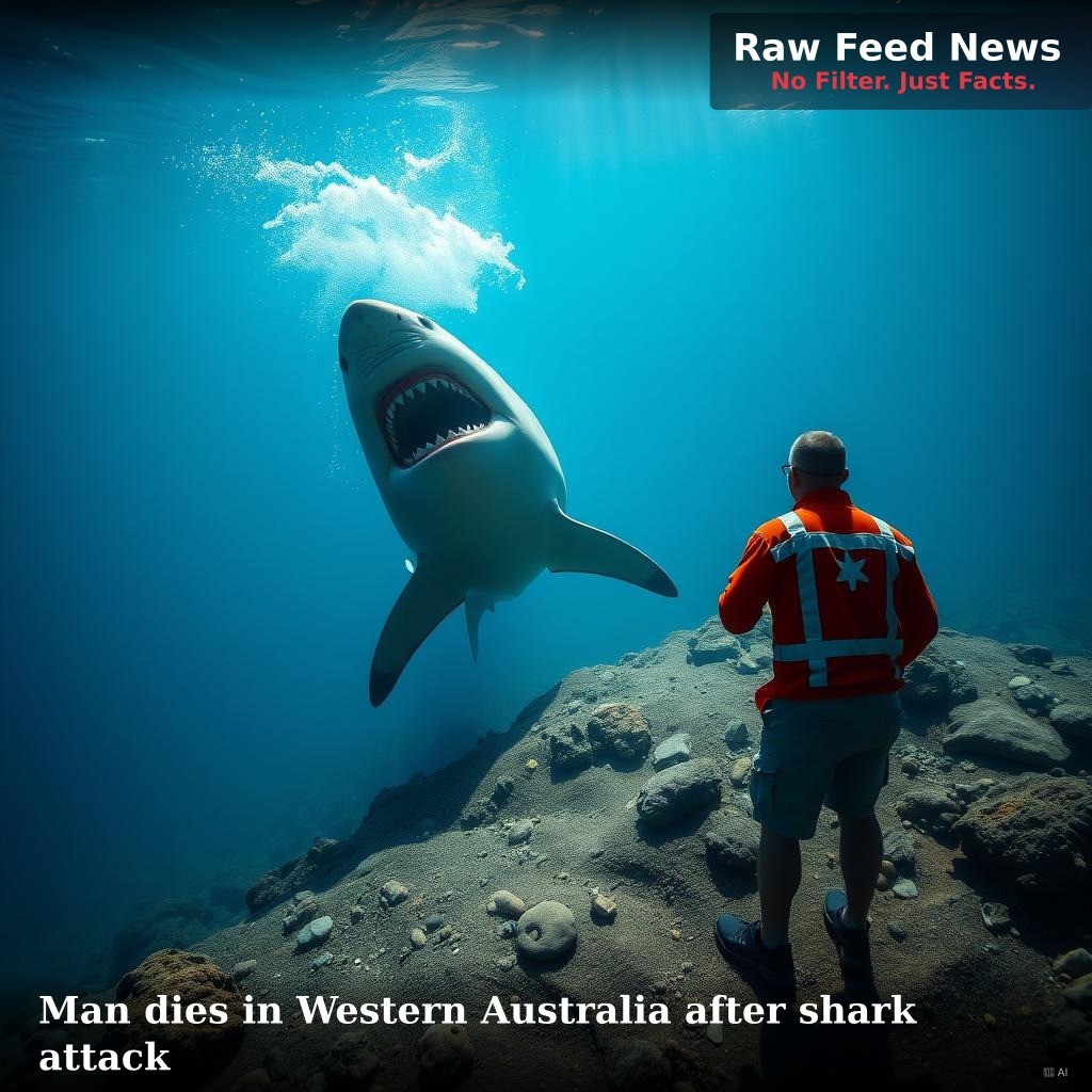 Man dies in Western Australia after shark attack
