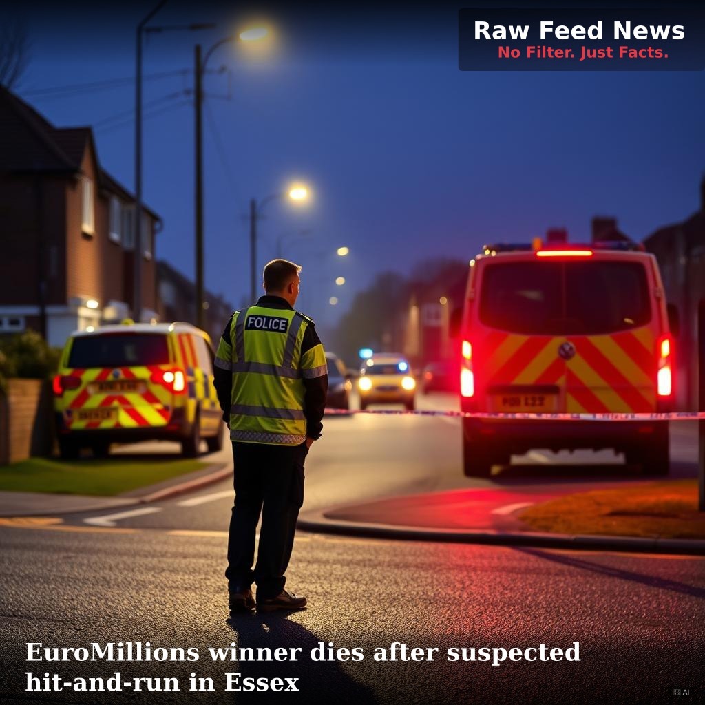 EuroMillions winner dies after suspected hit-and-run in Essex