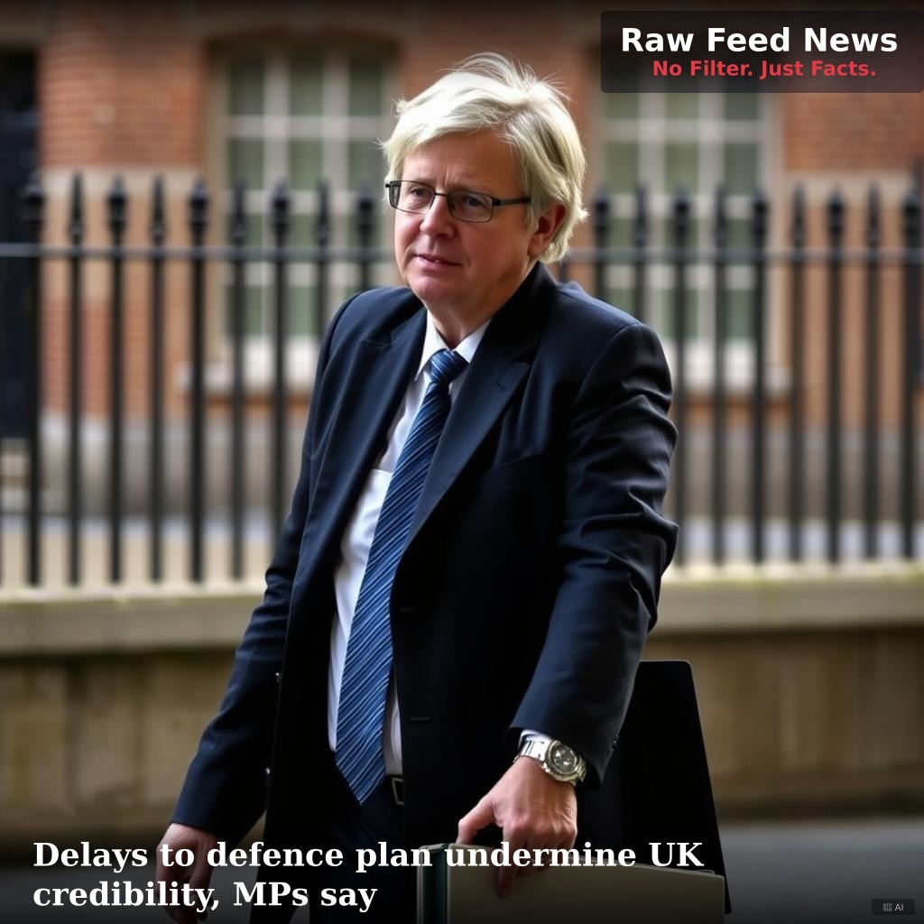 Delays to defence plan undermine UK credibility, MPs say