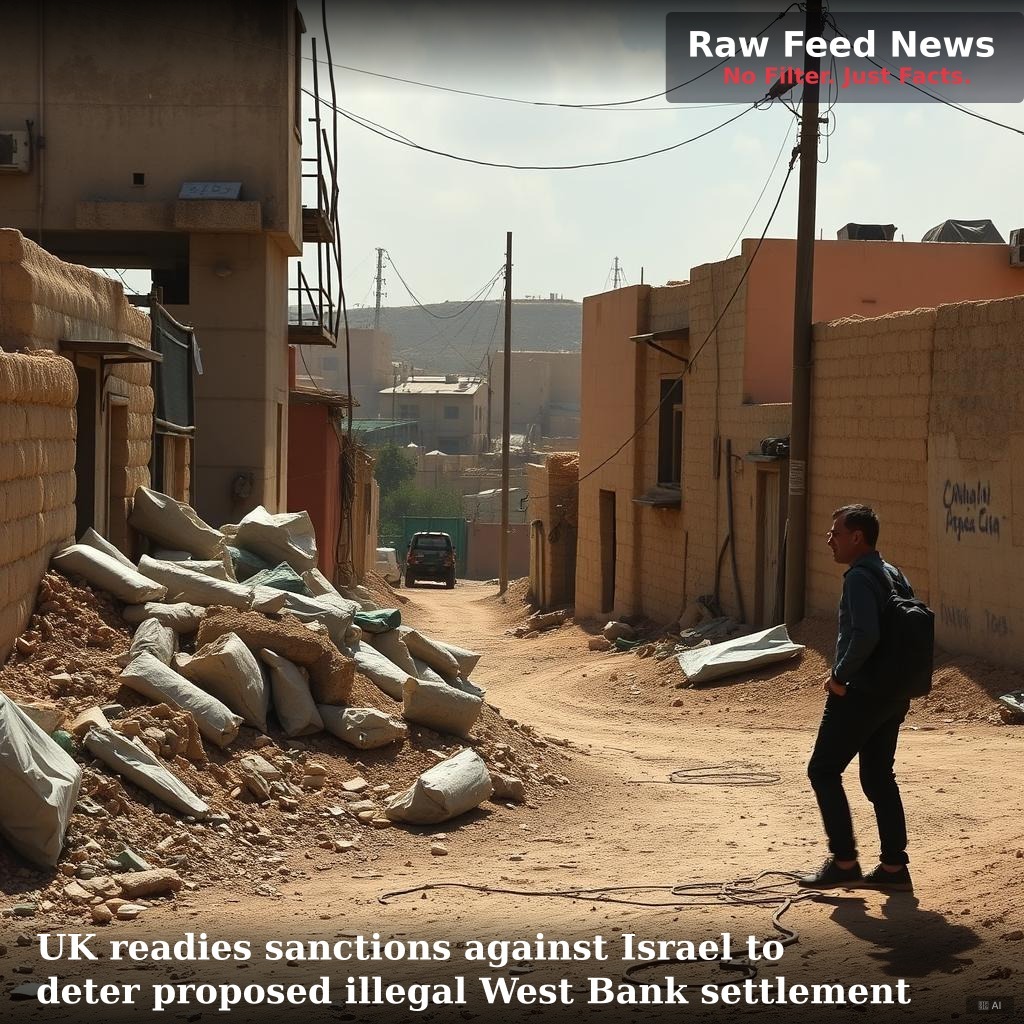 UK readies sanctions against Israel to deter proposed illegal West Bank settlement