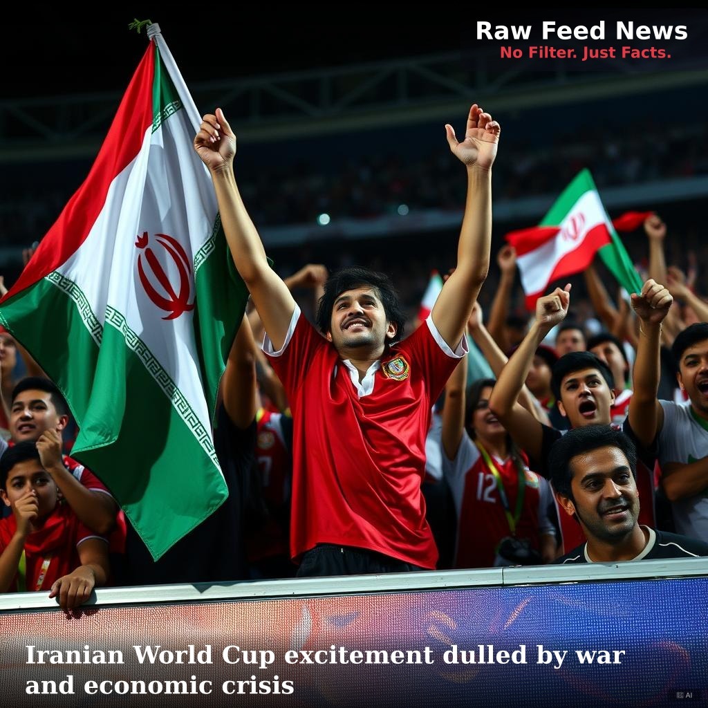 Iranian World Cup excitement dulled by war and economic crisis