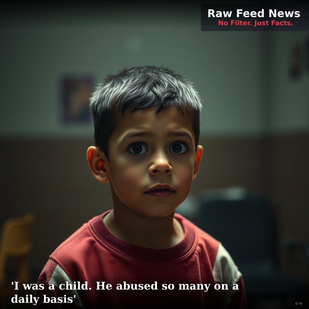 'I was a child. He abused so many on a daily basis'