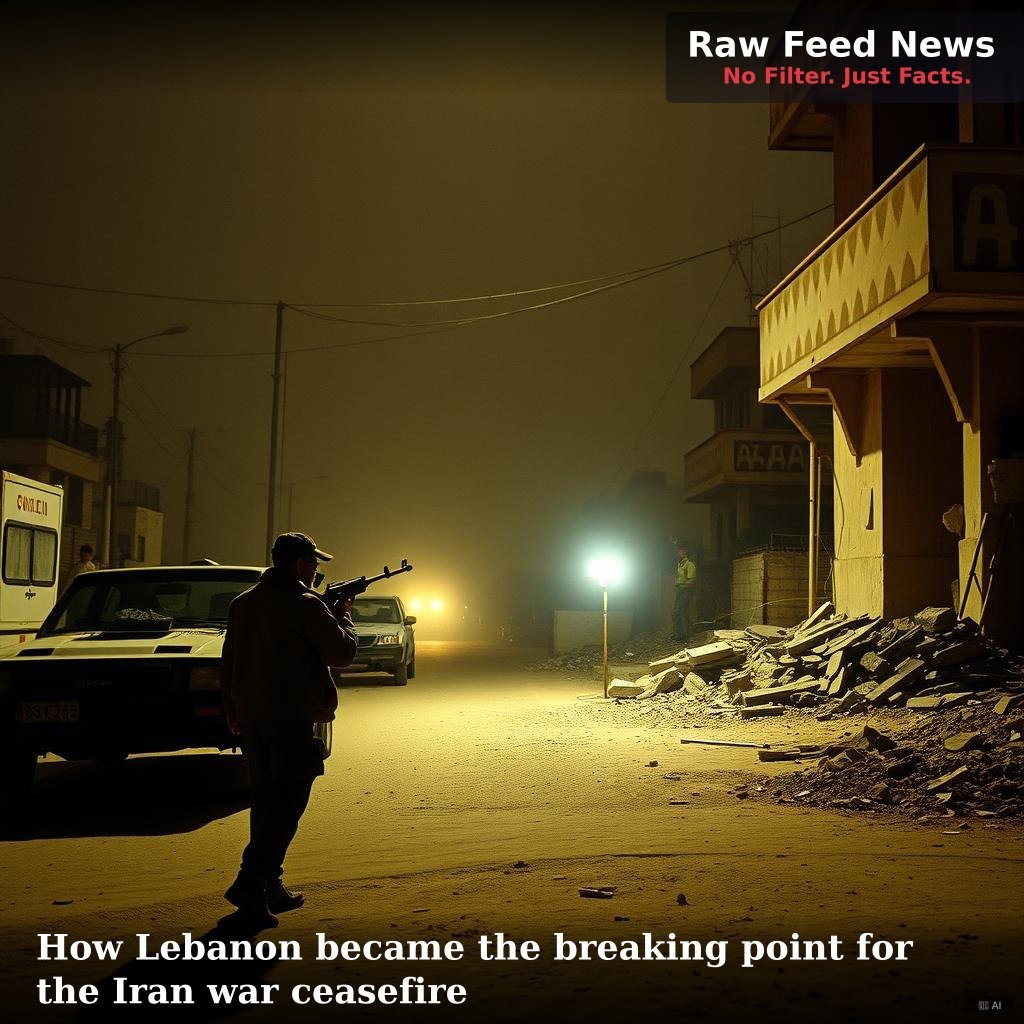 How Lebanon became the breaking point for the Iran war ceasefire