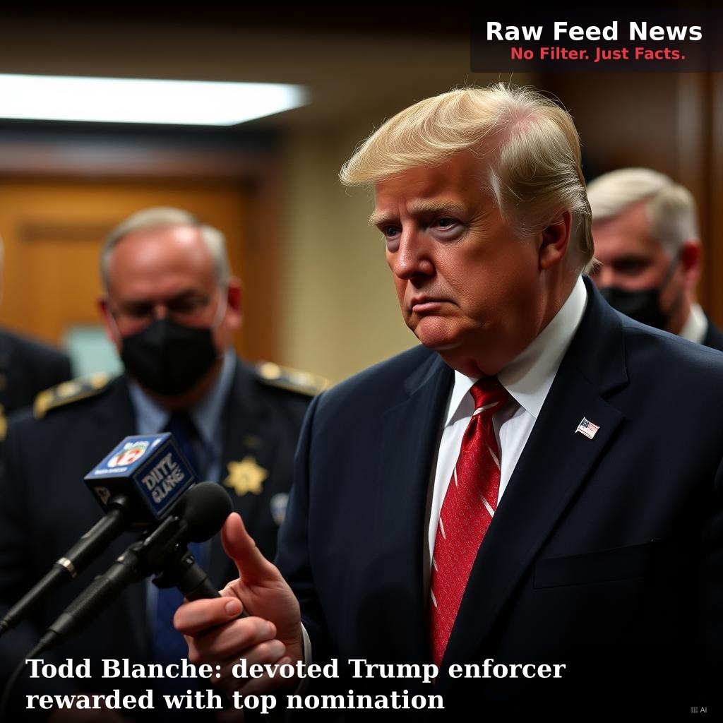 Todd Blanche: devoted Trump enforcer rewarded with top nomination