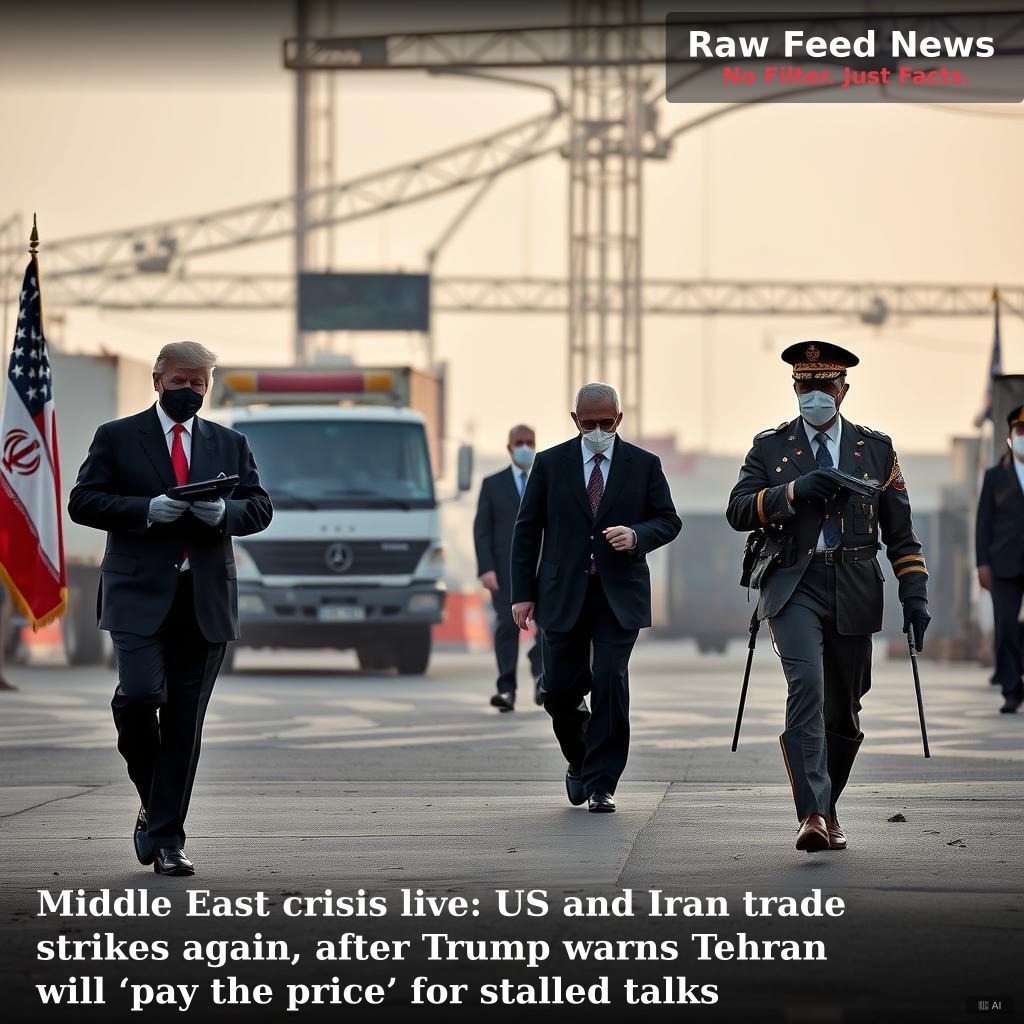 Middle East crisis live: US and Iran trade strikes again, after Trump warns Tehran will ‘pay the price’ for stalled talks