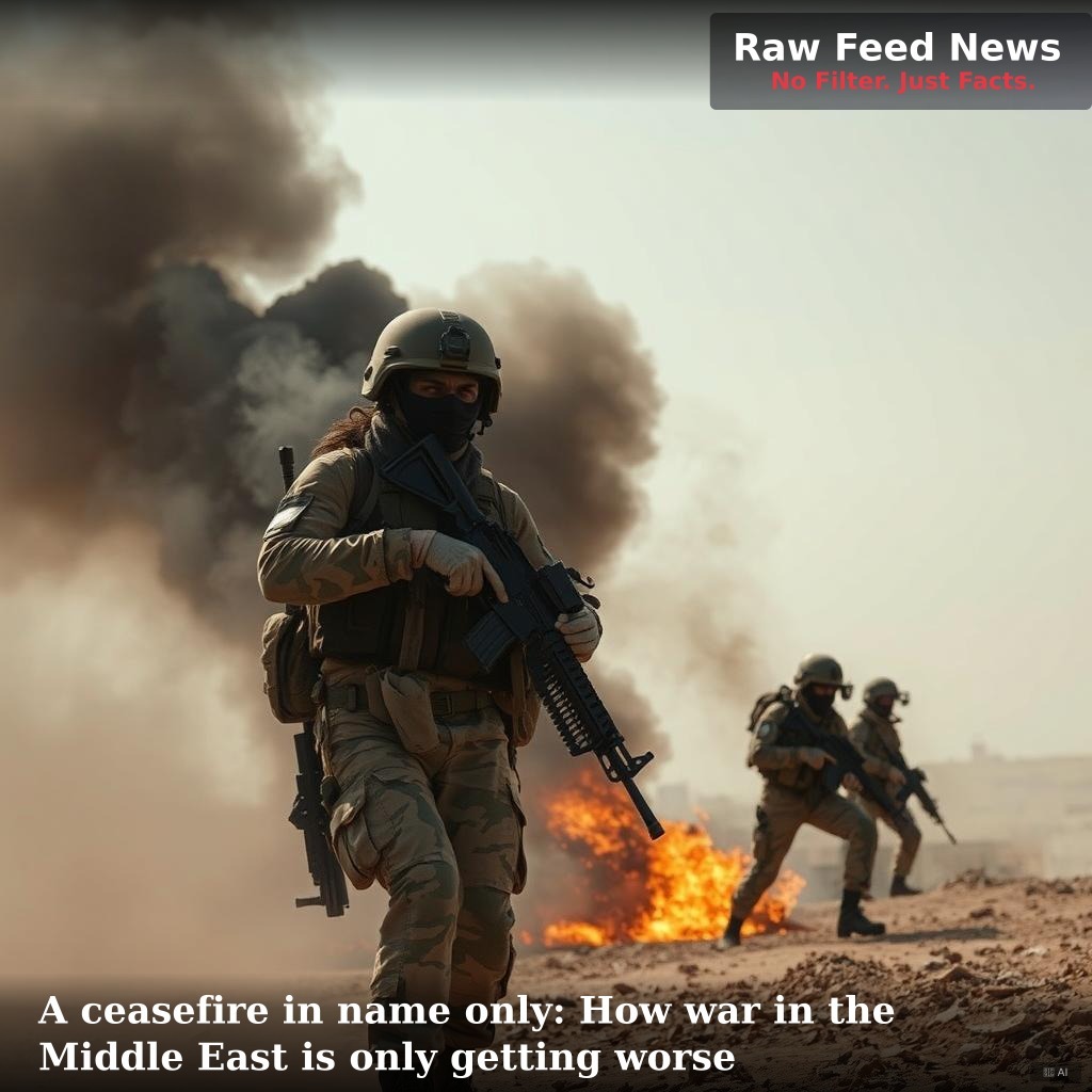 A ceasefire in name only: How war in the Middle East is only getting worse