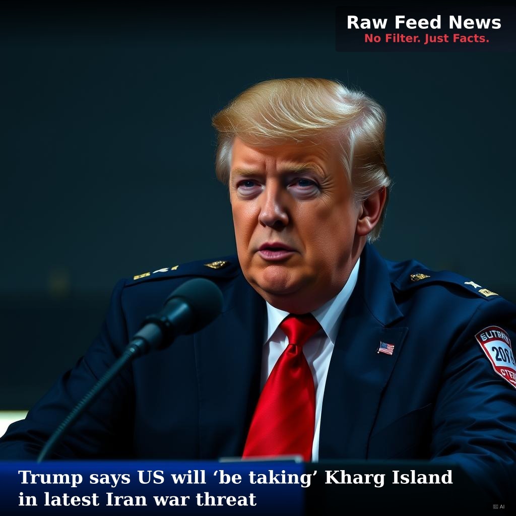 Trump says US will ‘be taking’ Kharg Island in latest Iran war threat