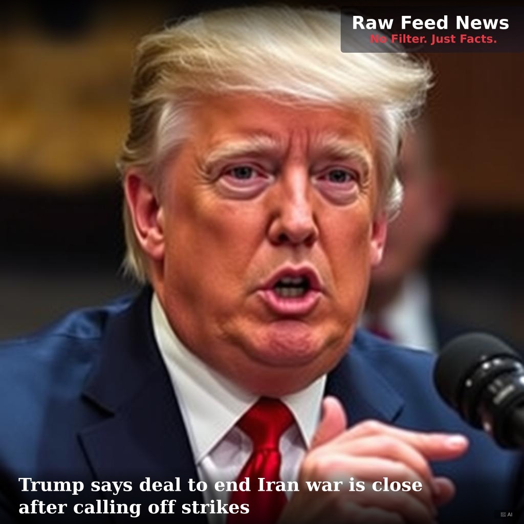 Trump says deal to end Iran war is close after calling off strikes