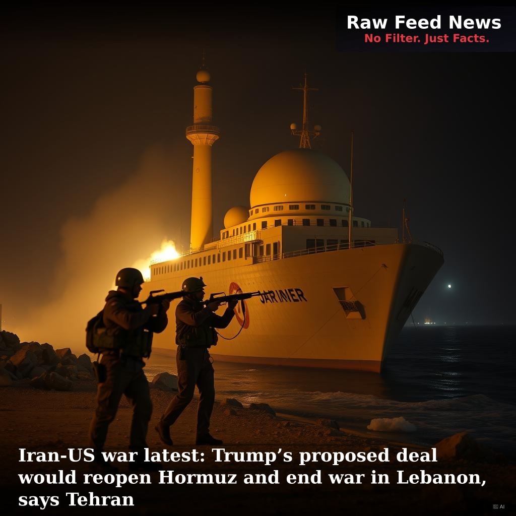 Iran-US war latest: Trump’s proposed deal would reopen Hormuz and end war in Lebanon, says Tehran