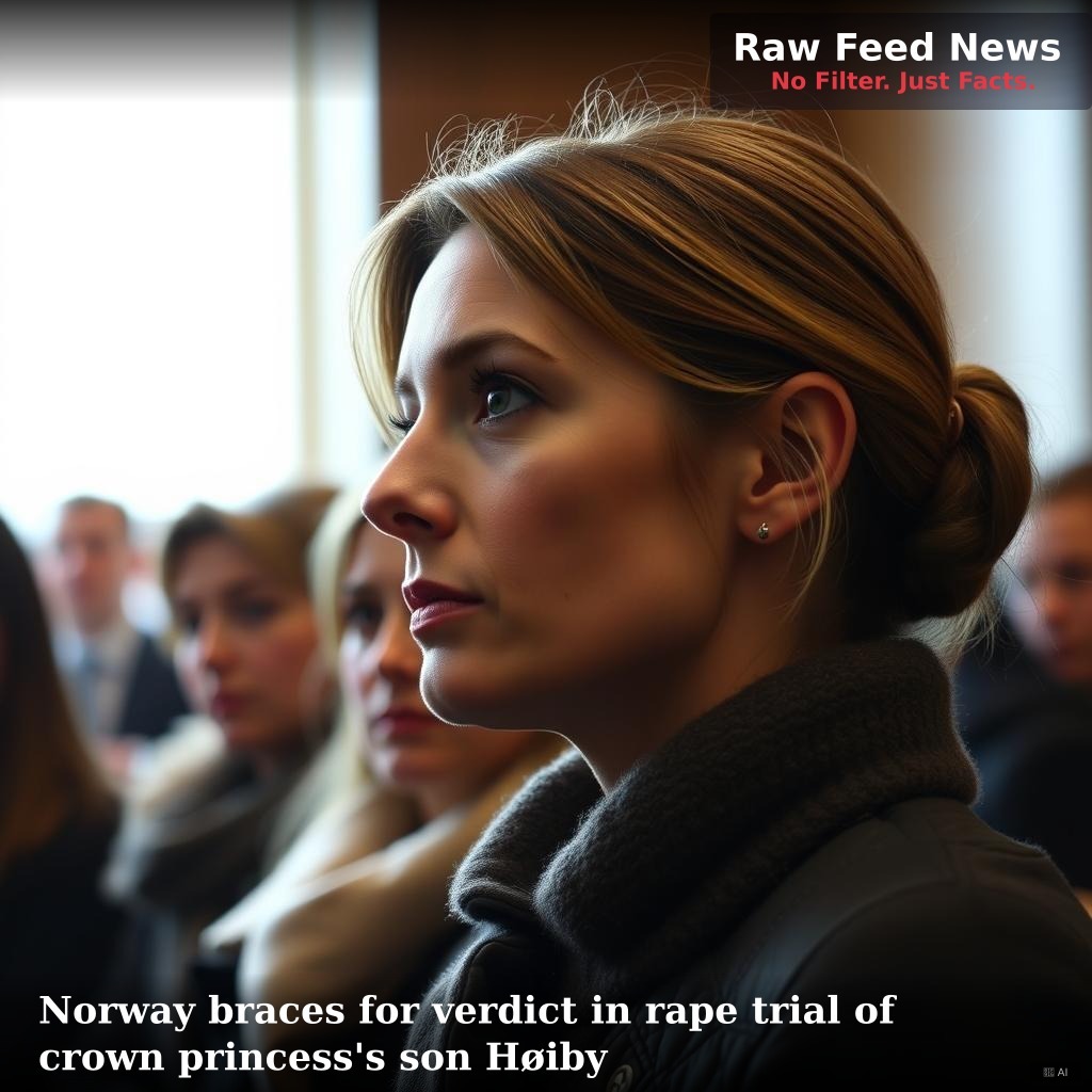 Norway braces for verdict in rape trial of crown princess's son Høiby