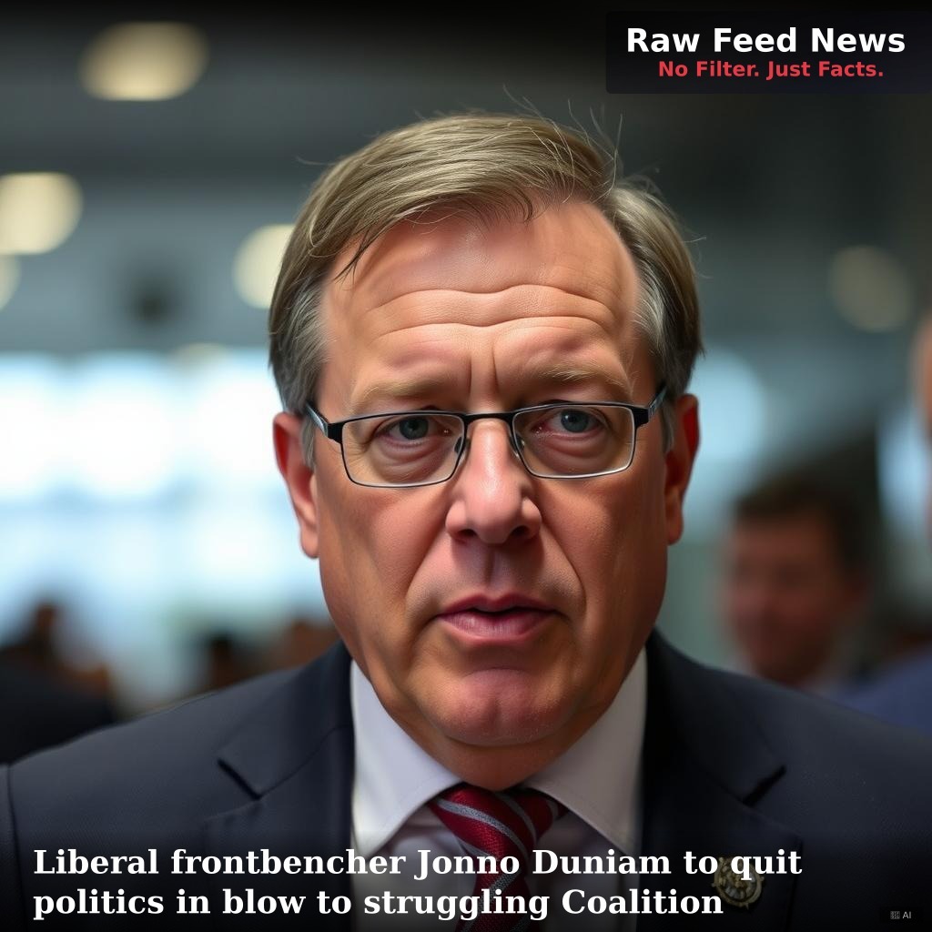 Liberal frontbencher Jonno Duniam to quit politics in blow to struggling Coalition
