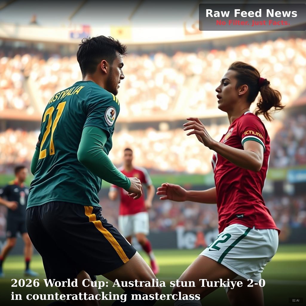 2026 World Cup: Australia stun Turkiye 2-0 in counterattacking masterclass