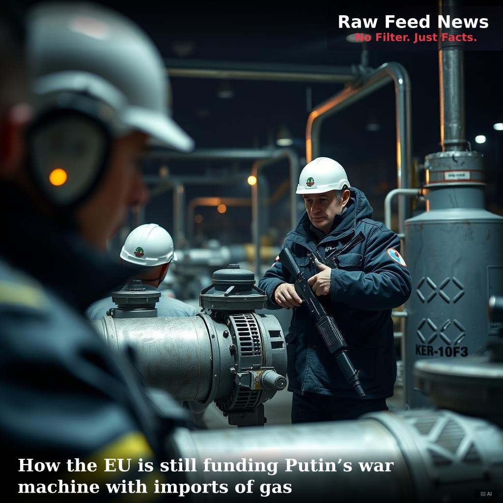 How the EU is still funding Putin’s war machine with imports of gas