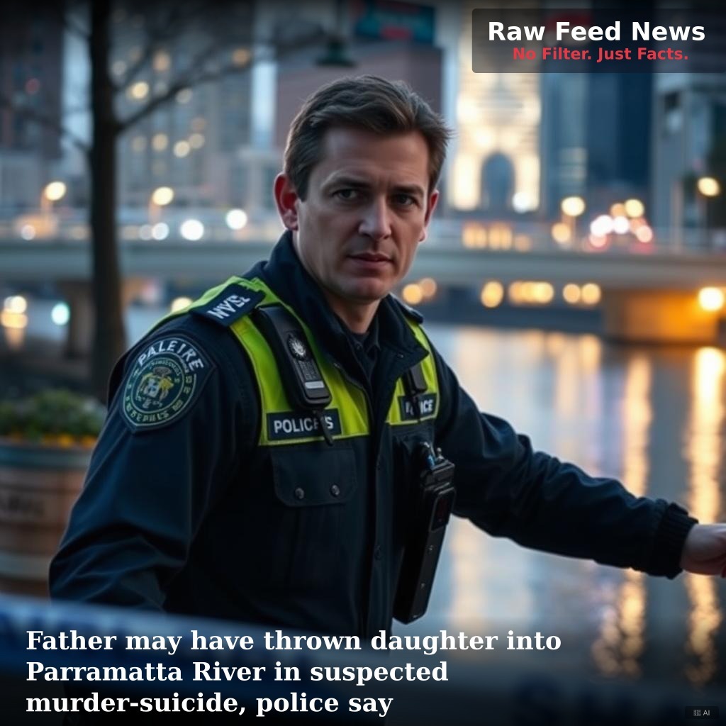 Father may have thrown daughter into Parramatta River in suspected murder-suicide, police say