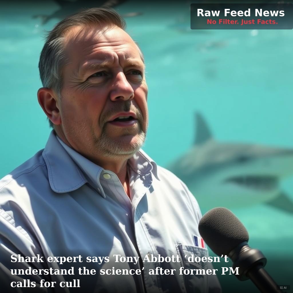 Shark expert says Tony Abbott ‘doesn’t understand the science’ after former PM calls for cull