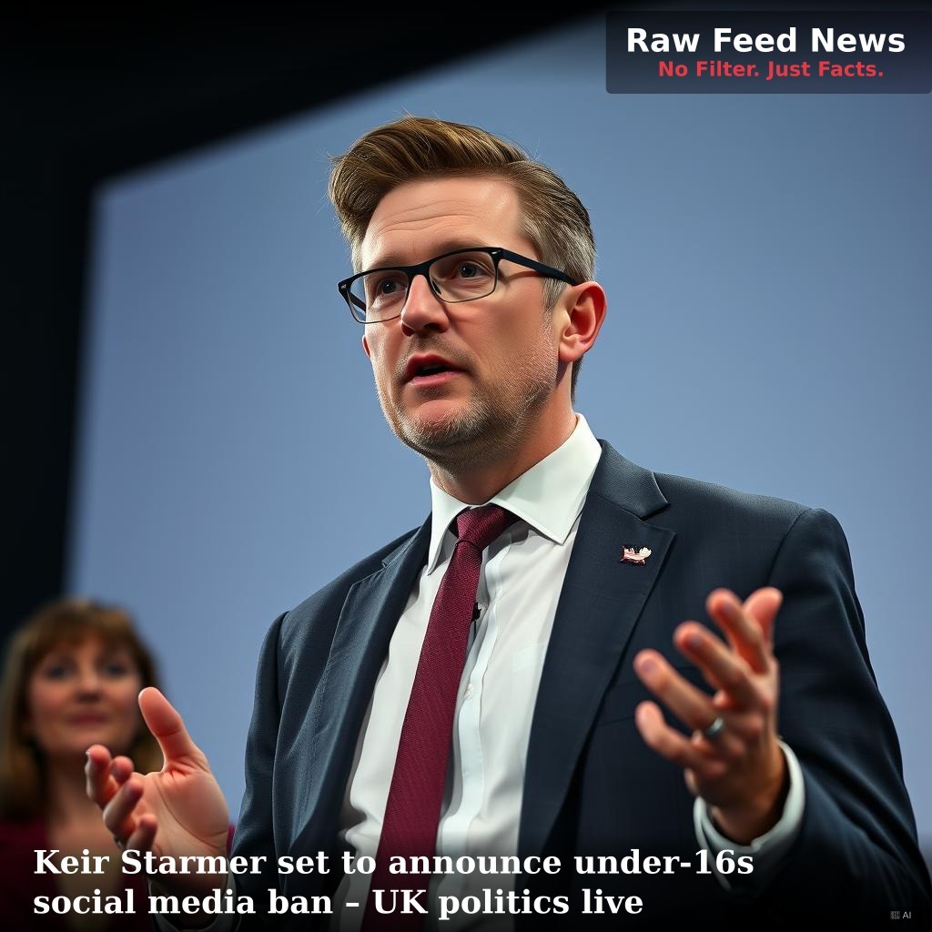 Keir Starmer set to announce under-16s social media ban – UK politics live