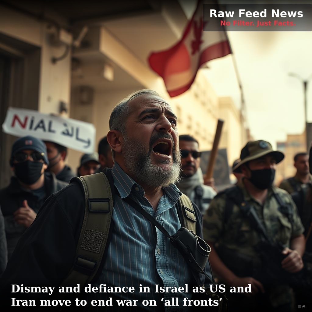 Dismay and defiance in Israel as US and Iran move to end war on ‘all fronts’