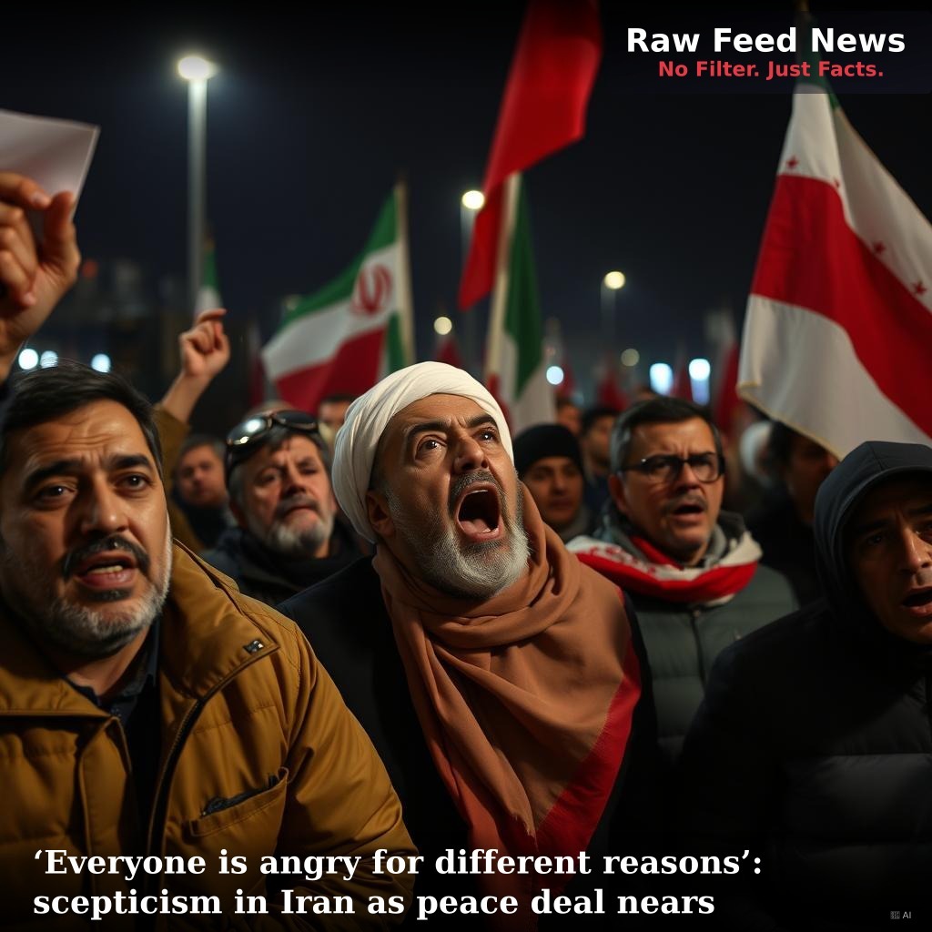 ‘Everyone is angry for different reasons’: scepticism in Iran as peace deal nears