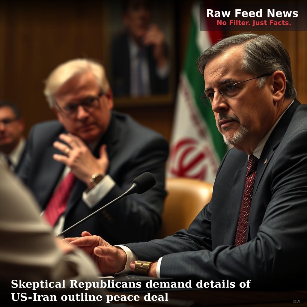 Skeptical Republicans demand details of US-Iran outline peace deal