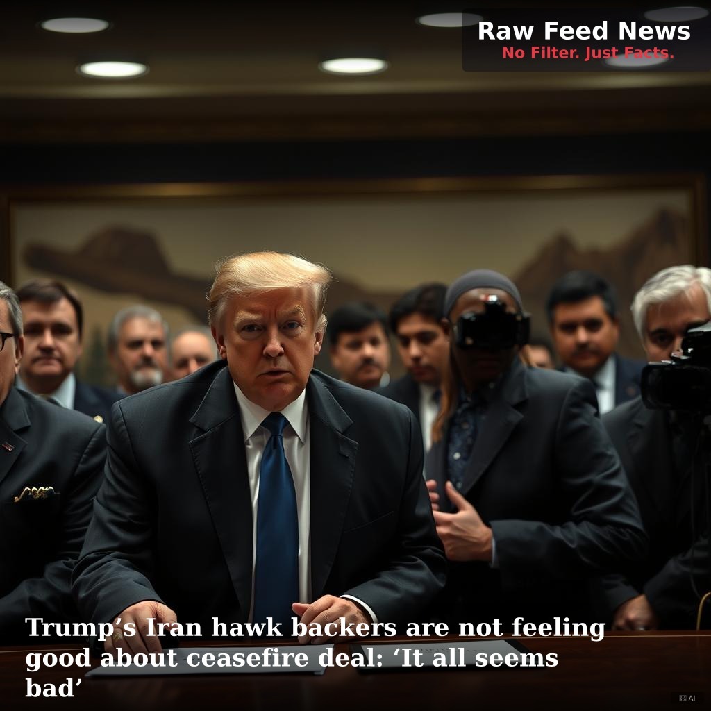 Trump’s Iran hawk backers are not feeling good about ceasefire deal: ‘It all seems bad’