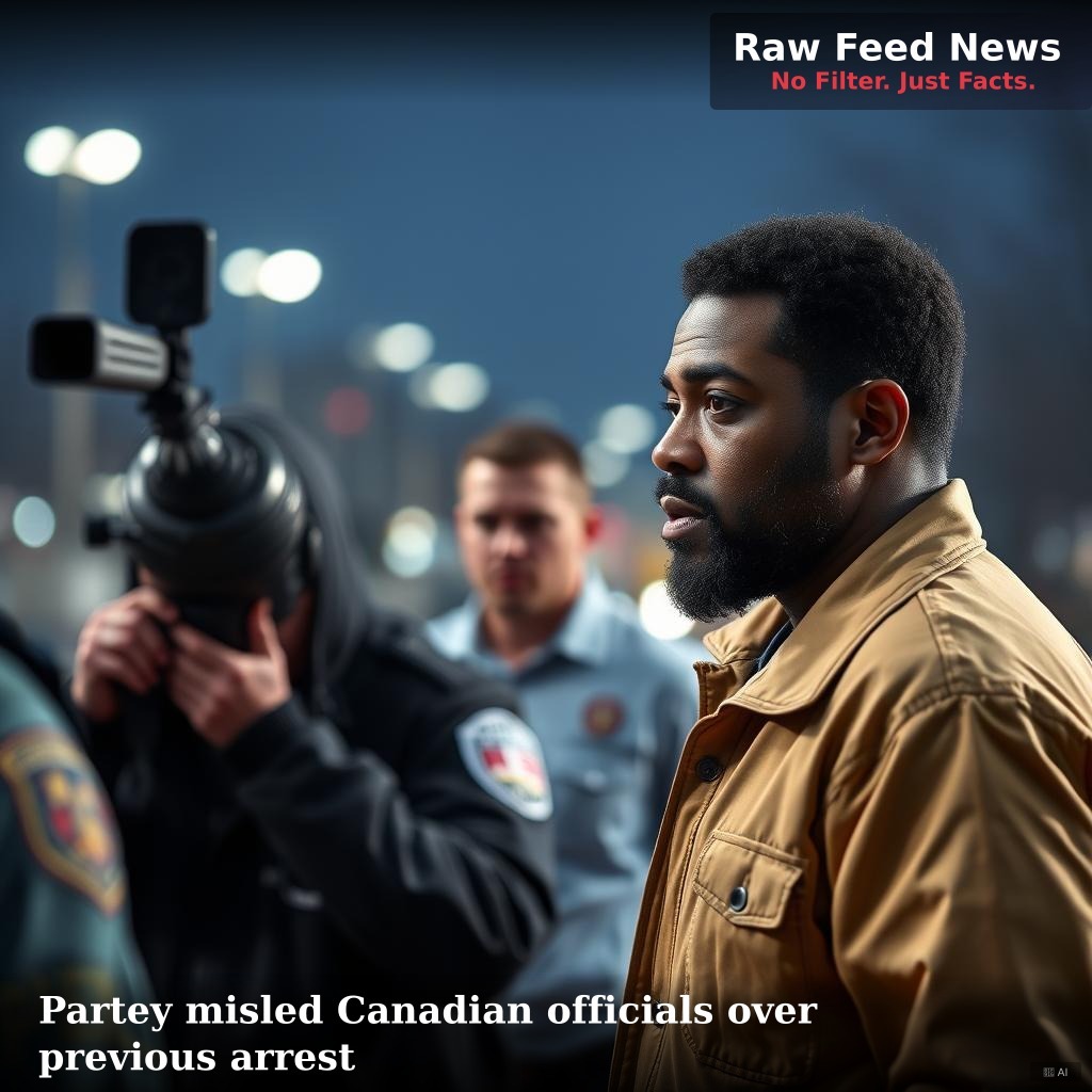 Partey misled Canadian officials over previous arrest