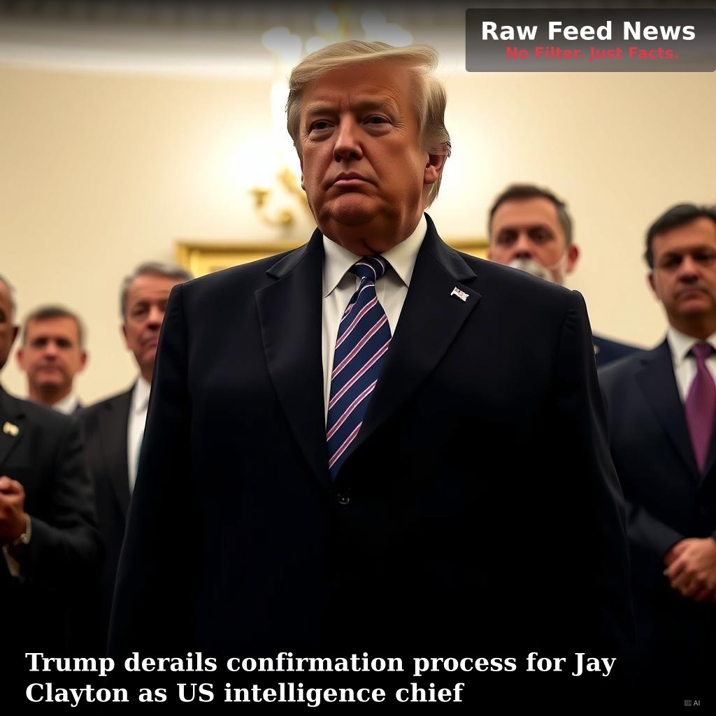 Trump derails confirmation process for Jay Clayton as US intelligence chief