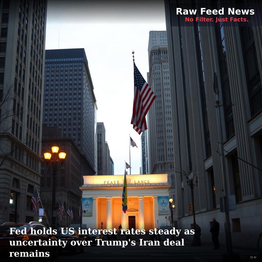 Fed holds US interest rates steady as uncertainty over Trump's Iran deal remains