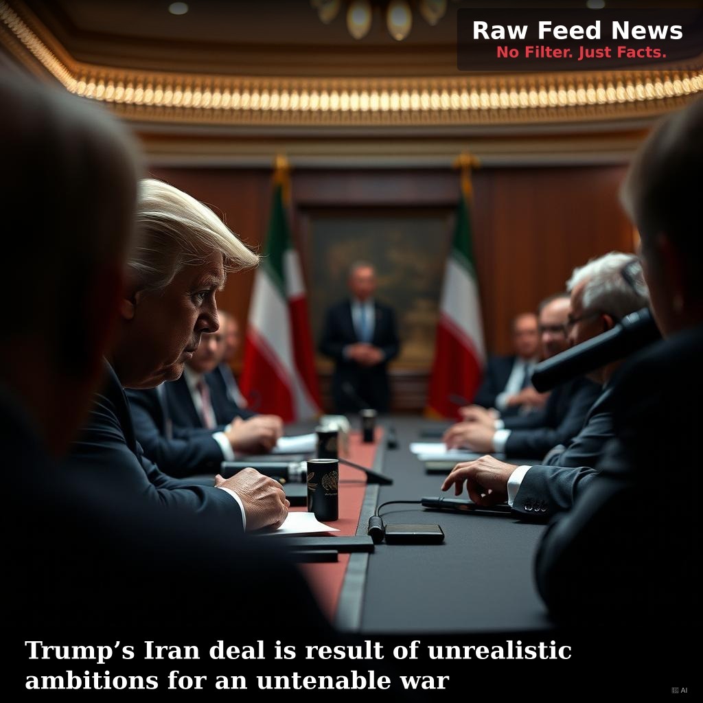 Trump’s Iran deal is result of unrealistic ambitions for an untenable war