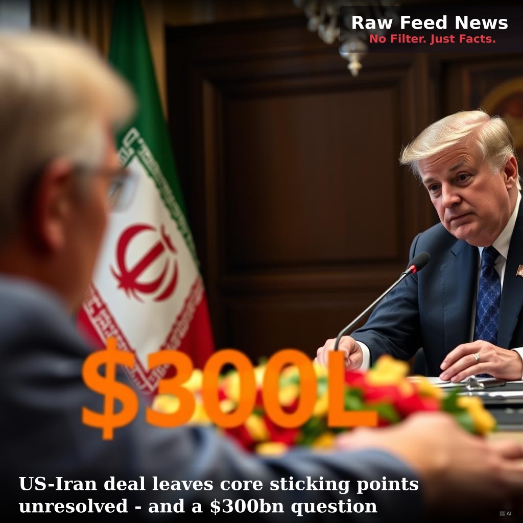 US-Iran deal leaves core sticking points unresolved - and a $300bn question